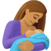 🤱🏽 breast-feeding: medium skin tone display on Facebook